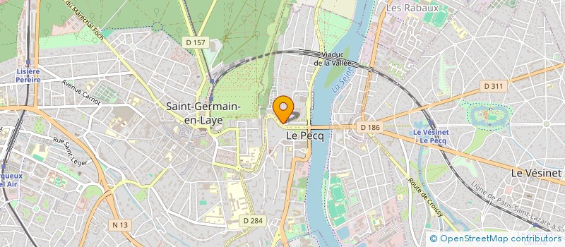 localisation de l'entreprise MONSIEUR HAITHEM LANDOULSI  LE PECQ