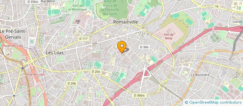 localisation de l'entreprise MONSIEUR HAITHEM MEJRI à ROMAINVILLE