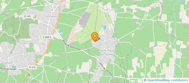 localisation de l'entreprise MONSIEUR HAJA RANDRIAMIHARISOA  ST-PAUL-LES-FONTS