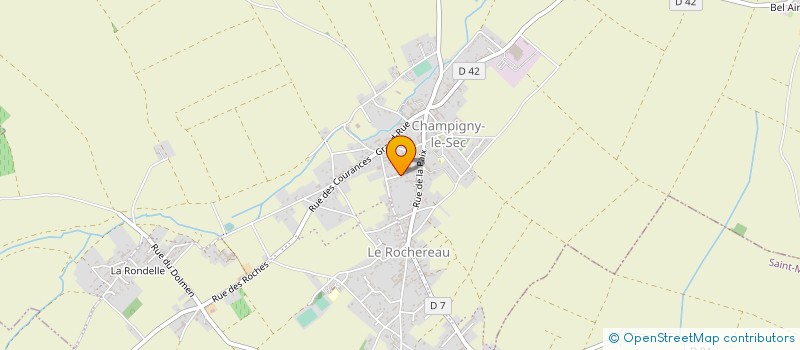 localisation de l'entreprise MONSIEUR HAJATIANA RAZANADRAKOTO à CHAMPIGNY EN ROCHEREAU