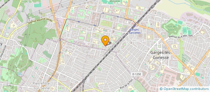 localisation de l'entreprise MONSIEUR HAJI CEESAY CEESAY  SARCELLES