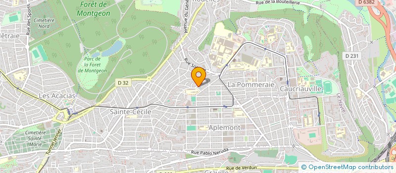 localisation de l'entreprise MONSIEUR HAJI HUSSAINKHAIL  LE HAVRE