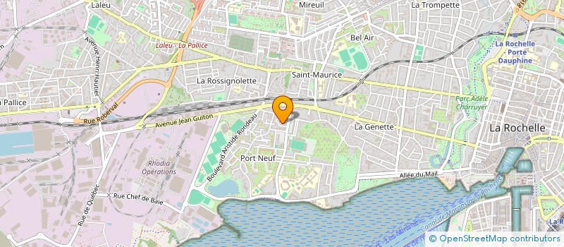 localisation de l'entreprise MONSIEUR HAJI MOHAMMAD KAZEM  LA ROCHELLE