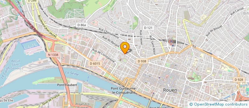 localisation de l'entreprise MONSIEUR HAJIAKBAR WAZIRI  ROUEN