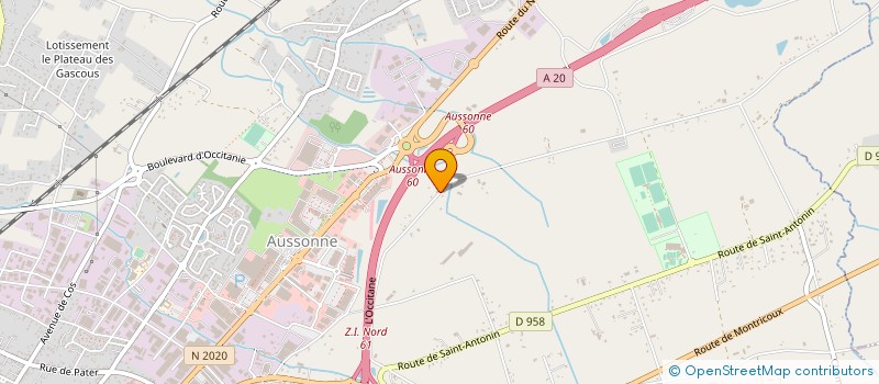 localisation de l'entreprise MONSIEUR HAJRUDIN MEHEMEDAGIC  MONTAUBAN