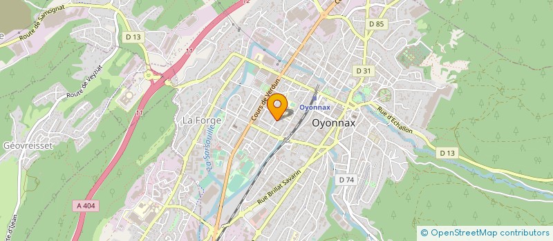 localisation de l'entreprise MONSIEUR HAJRULA SELMANI à OYONNAX