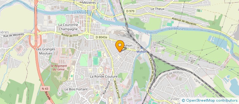 localisation de l'entreprise MONSIEUR HAKAN BAYEZIT  CHARLEVILLE-MEZIERES