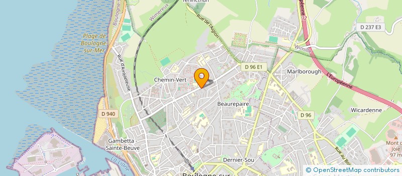 localisation de l'entreprise MONSIEUR HAKAN CELEBI  BOULOGNE-SUR-MER