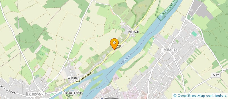 localisation de l'entreprise MONSIEUR HAKAN CETINKAYA  BENNECOURT