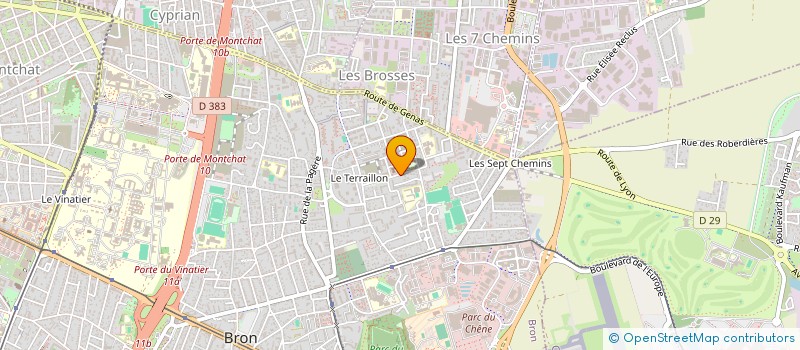 localisation de l'entreprise MONSIEUR HAKAN CIFTCI à BRON