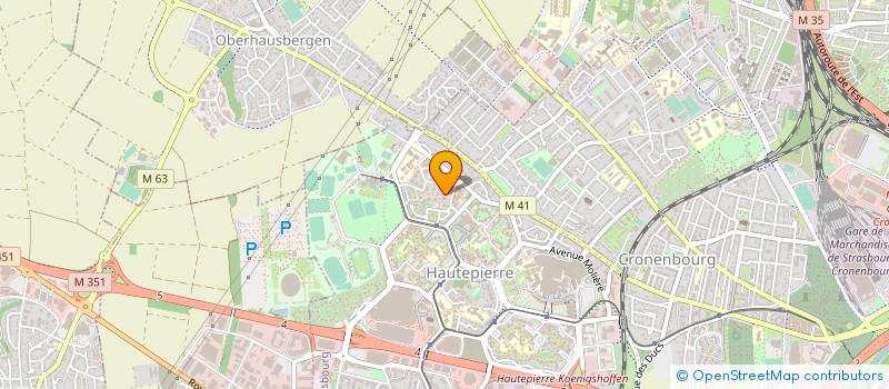 localisation de l'entreprise MONSIEUR HAKAN DENIZCI à STRASBOURG