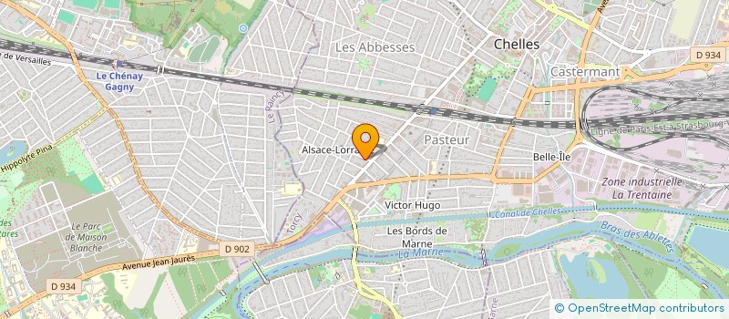 localisation de l'entreprise MONSIEUR HAKAN HASGUL  CHELLES