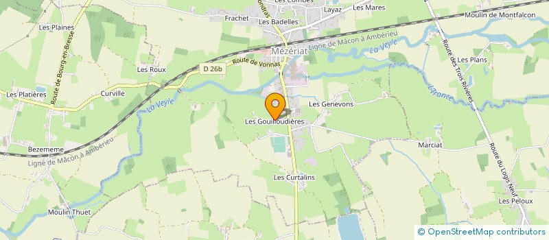 localisation de l'entreprise MONSIEUR HAKAN HIDIROGLU  MEZERIAT