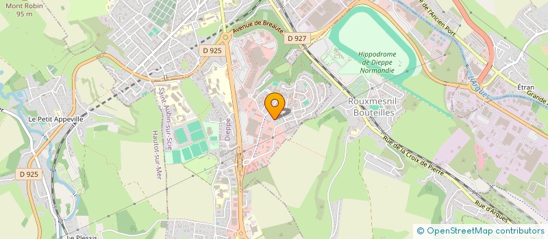 localisation de l'entreprise MONSIEUR HAKAN KARADENIZ  DIEPPE