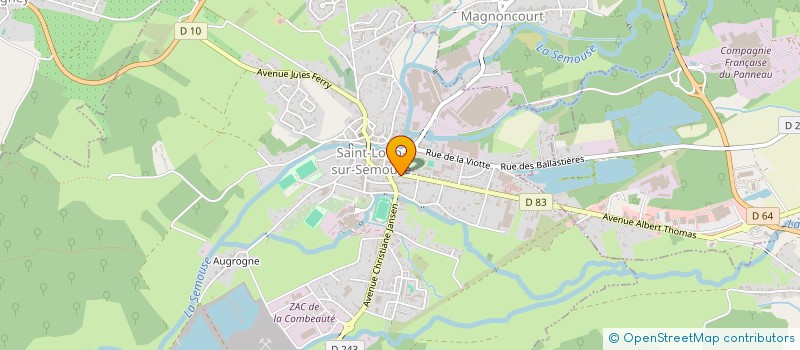 localisation de l'entreprise MONSIEUR HAKAN KARATEPE  SAINT-LOUP-SUR-SEMOUSE