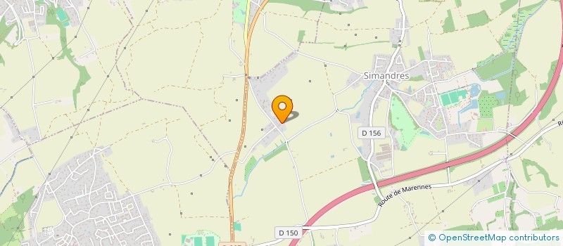 localisation de l'entreprise MONSIEUR HAKAN KILINC  SIMANDRES