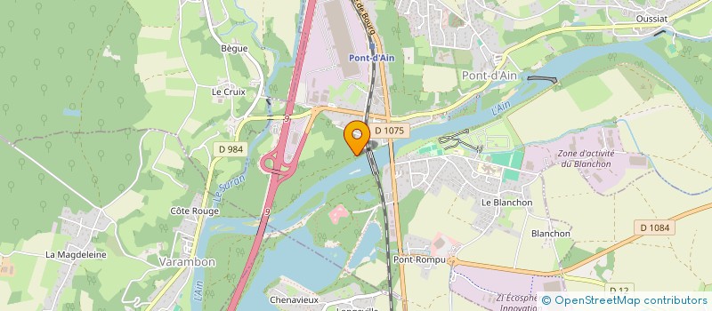 localisation de l'entreprise MONSIEUR HAKAN KOCTURK  PONT-D'AIN