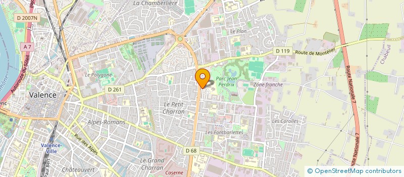 localisation de l'entreprise MONSIEUR HAKAN MERT à VALENCE