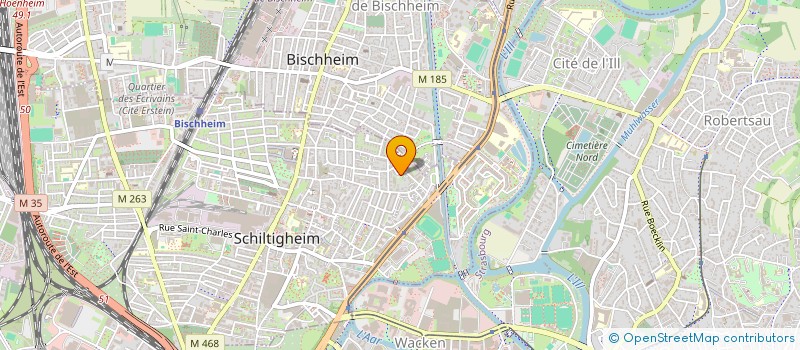localisation de l'entreprise MONSIEUR HAKAN ODABASI  BISCHHEIM