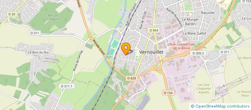 localisation de l'entreprise MONSIEUR HAKAN OKCU à VERNOUILLET