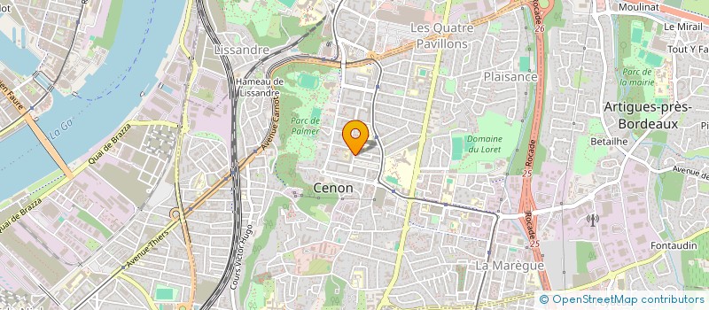 localisation de l'entreprise MONSIEUR HAKAN ONCU à CENON
