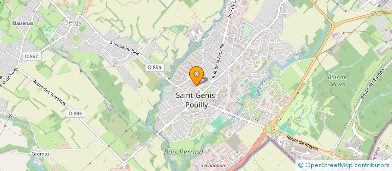 localisation de l'entreprise MONSIEUR HAKAN ORUN à SAINT-GENIS-POUILLY