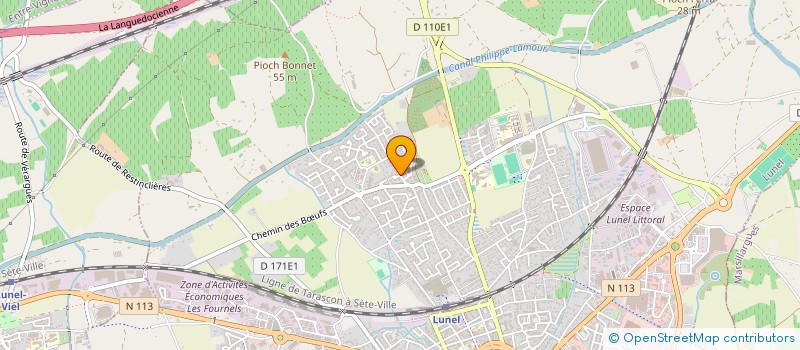 localisation de l'entreprise MONSIEUR HAKAN OZCAN  LUNEL