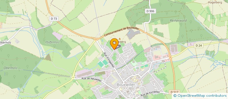 localisation de l'entreprise MONSIEUR HAKAN OZDOGAN  BOUXWILLER