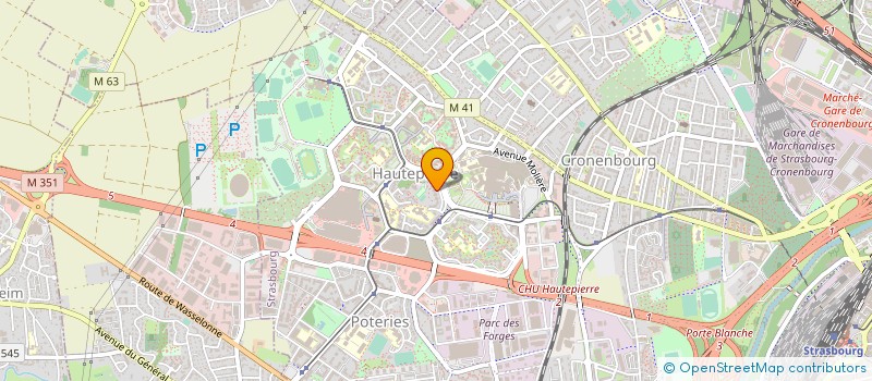 localisation de l'entreprise MONSIEUR HAKAN OZPAZARCIK à STRASBOURG