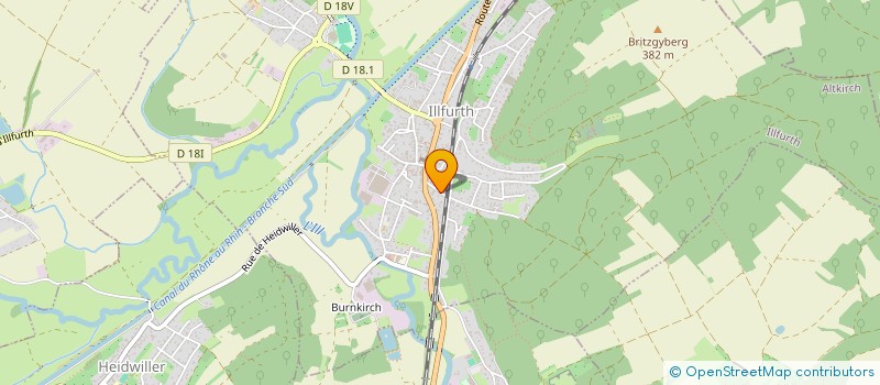 localisation de l'entreprise MONSIEUR HAKAN OZTUNG  ILLFURTH