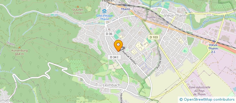 localisation de l'entreprise MONSIEUR HAKAN SAYILIR  THANN