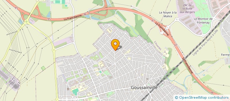 localisation de l'entreprise MONSIEUR HAKAN SUR  GOUSSAINVILLE