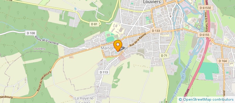 localisation de l'entreprise MONSIEUR HAKAN TOKDEMIR  LOUVIERS