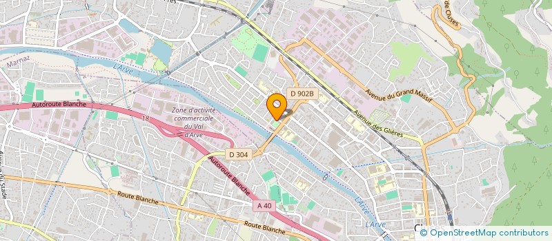 localisation de l'entreprise MONSIEUR HAKAN UNAL  CLUSES