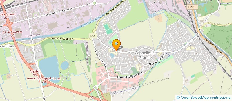 localisation de l'entreprise MONSIEUR HAKAN YALDIZLI  CAPPELLE-LA-GRANDE