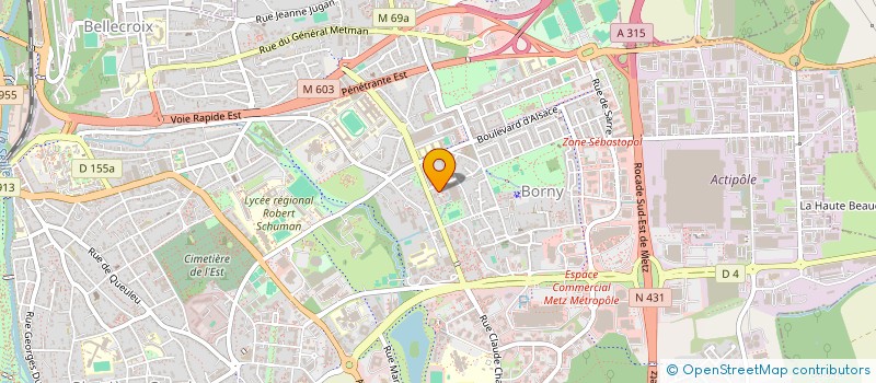 localisation de l'entreprise MONSIEUR HAKAN YILDIZ  METZ