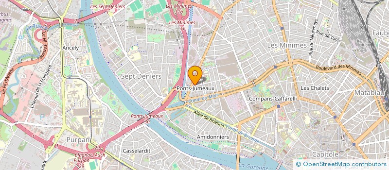 localisation de l'entreprise MONSIEUR HAKEEM LECH'HAB  TOULOUSE