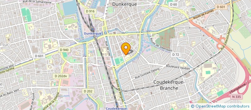 localisation de l'entreprise MONSIEUR HAKEEM OJELADE à DUNKERQUE