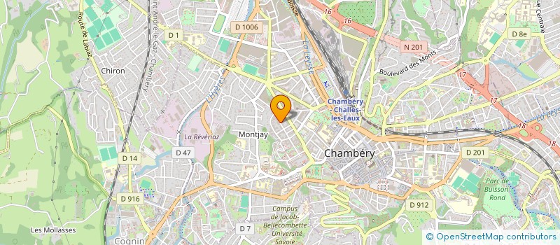 localisation de l'entreprise MONSIEUR HAKIM ABDICHE  CHAMBERY