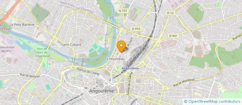 localisation de l'entreprise MONSIEUR HAKIM ACHARKI à ANGOULEME
