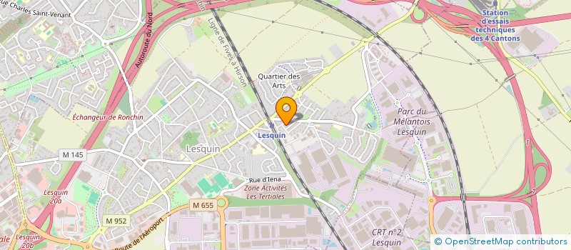 localisation de l'entreprise MONSIEUR HAKIM AFARSIOU à LESQUIN