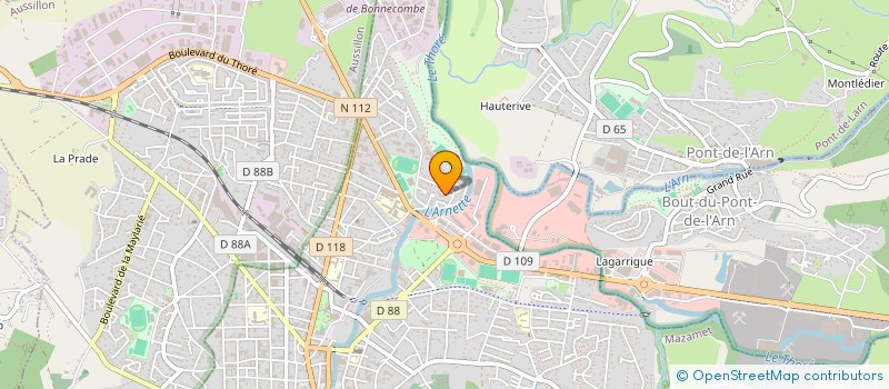 localisation de l'entreprise MONSIEUR HAKIM AHMED YAHIA à MAZAMET