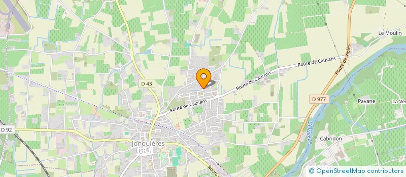 localisation de l'entreprise MONSIEUR HAKIM AKELAY à JONQUIERES
