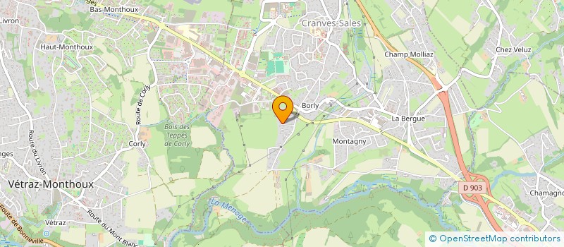 localisation de l'entreprise MONSIEUR HAKIM ALAOUI-MHAMDI-MAHREZ  CRANVES-SALES