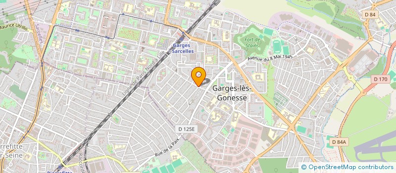 localisation de l'entreprise MONSIEUR HAKIM AMMAR KHODJA  GARGES-LES-GONESSE