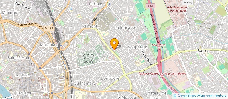 localisation de l'entreprise MONSIEUR HAKIM AMOKRANE à TOULOUSE