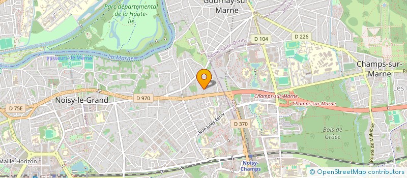 localisation de l'entreprise MONSIEUR HAKIM AMRANE à NOISY-LE-GRAND