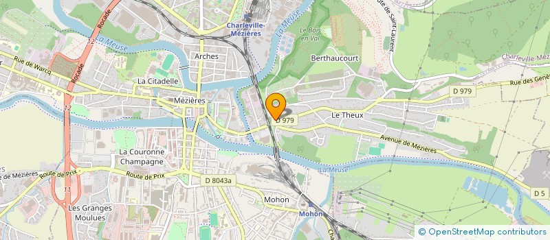 localisation de l'entreprise MONSIEUR HAKIM AOUALI  CHARLEVILLE-MEZIERES