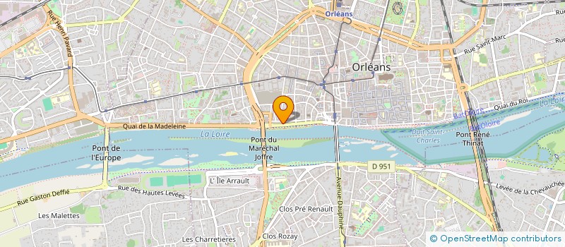 localisation de l'entreprise MONSIEUR HAKIM AOUISS  ORLEANS
