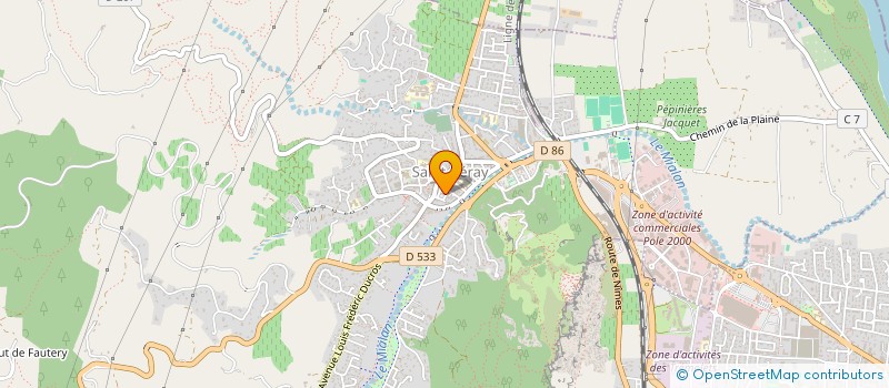 localisation de l'entreprise MONSIEUR HAKIM ATOUI à SAINT-PERAY